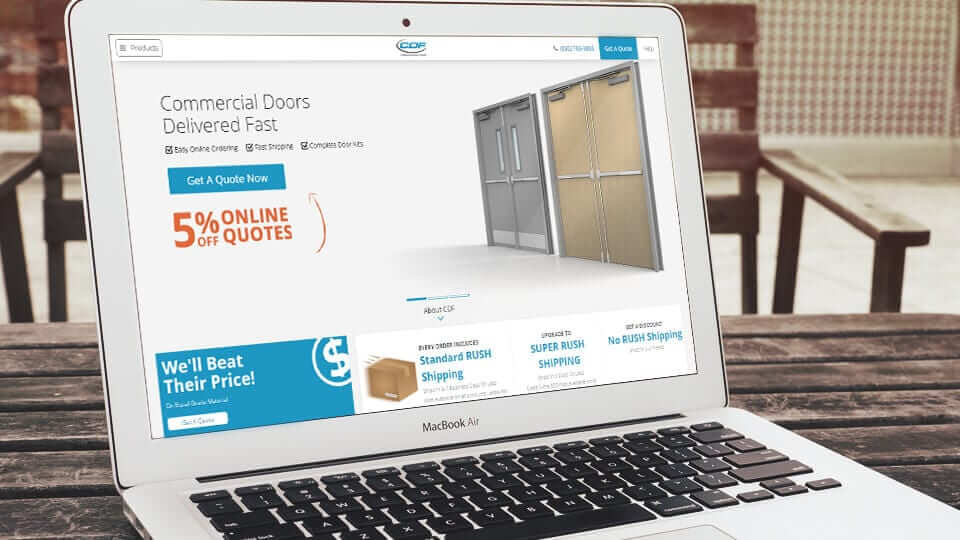 CDF Makes Buying Commercial Steel Doors, Wood Doors & Fire Doors Easier