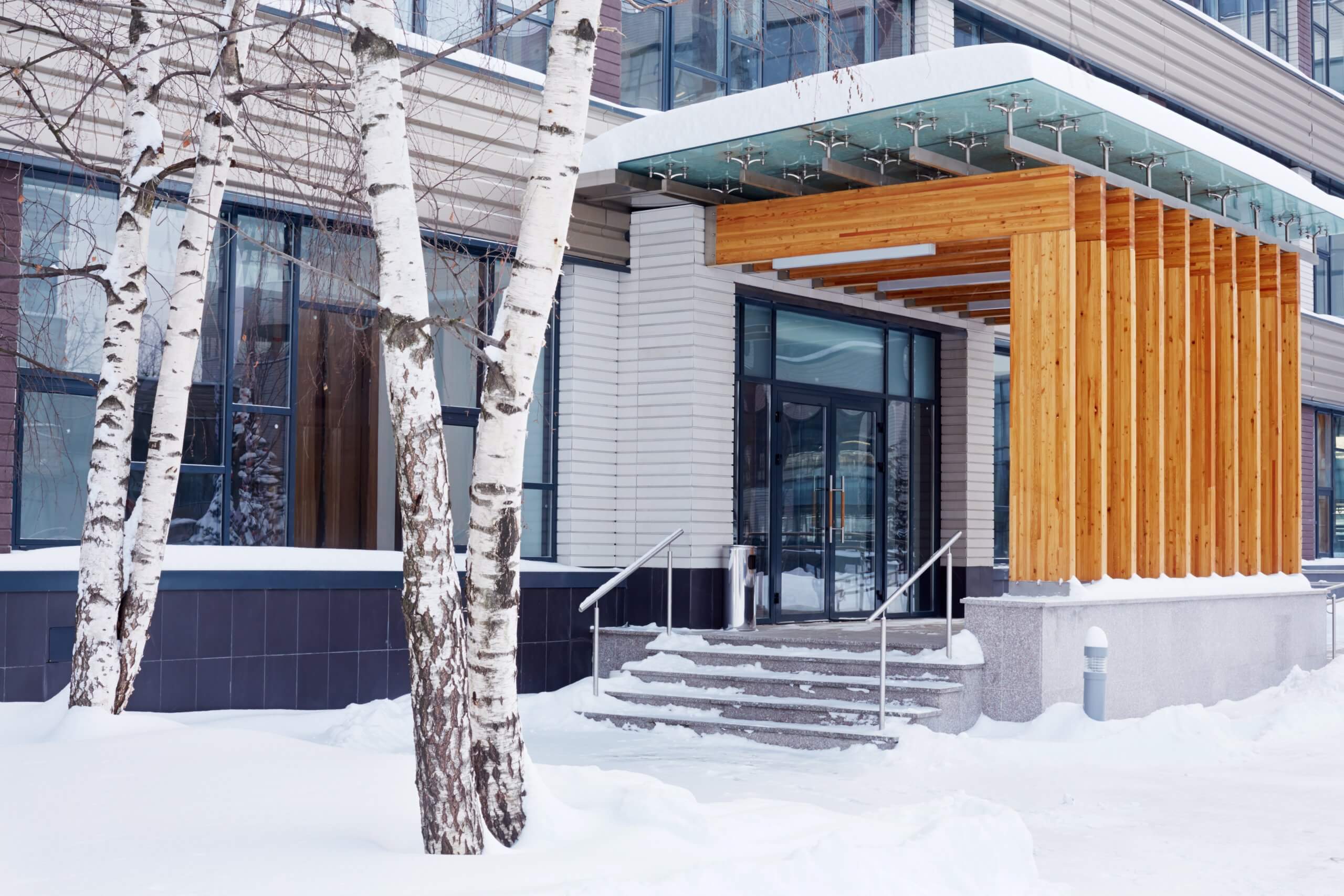 How the Right Door Can Protect Your Commercial Property this Winter