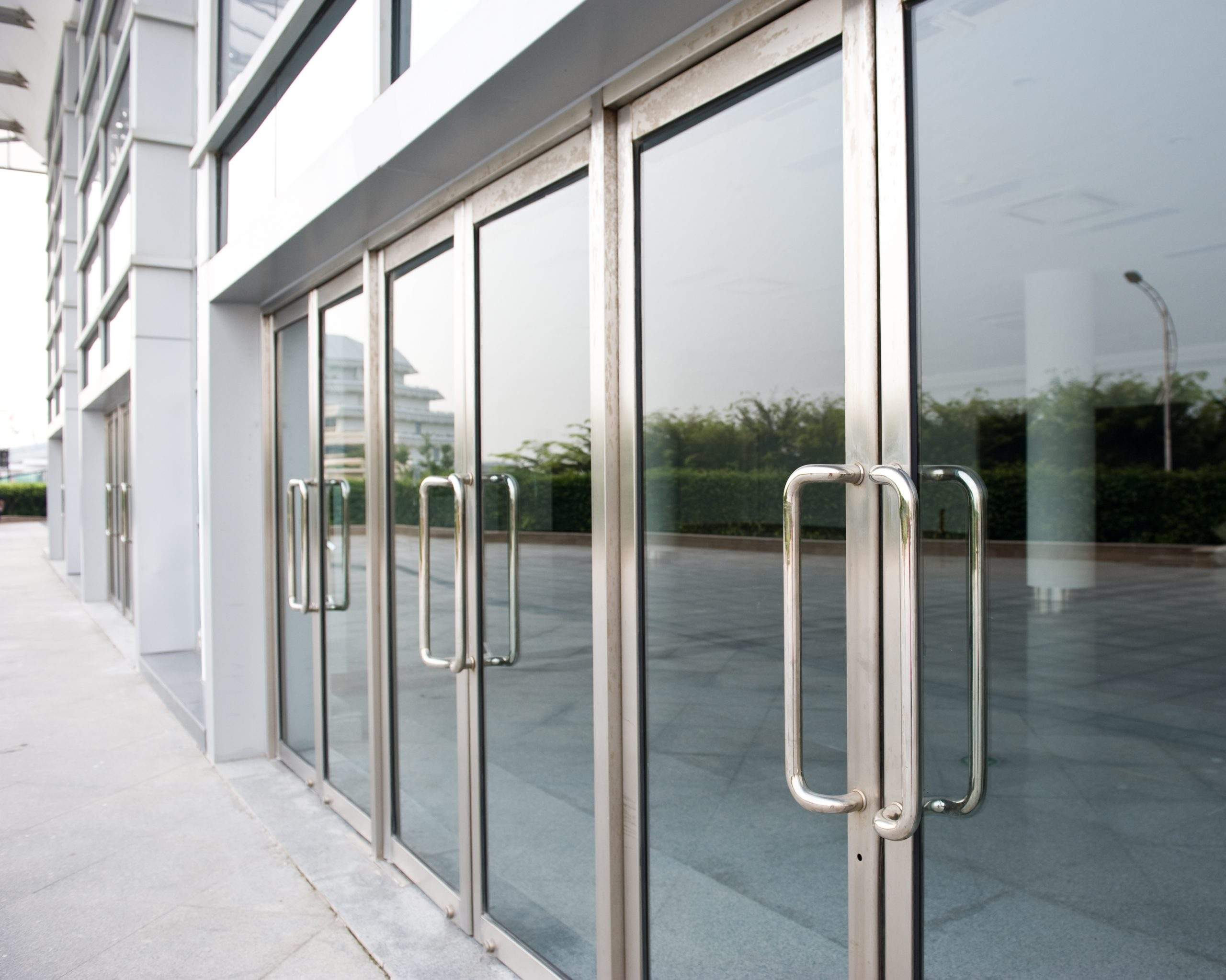 Commercial Glass Storefront Doors